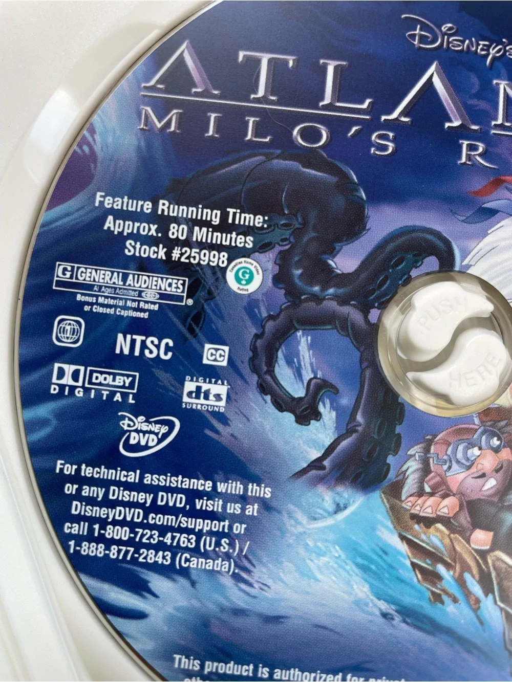 Atlantis: The Lost Empire / Atlantis: Milo's Return: Two-Movie Collection 2 dvds